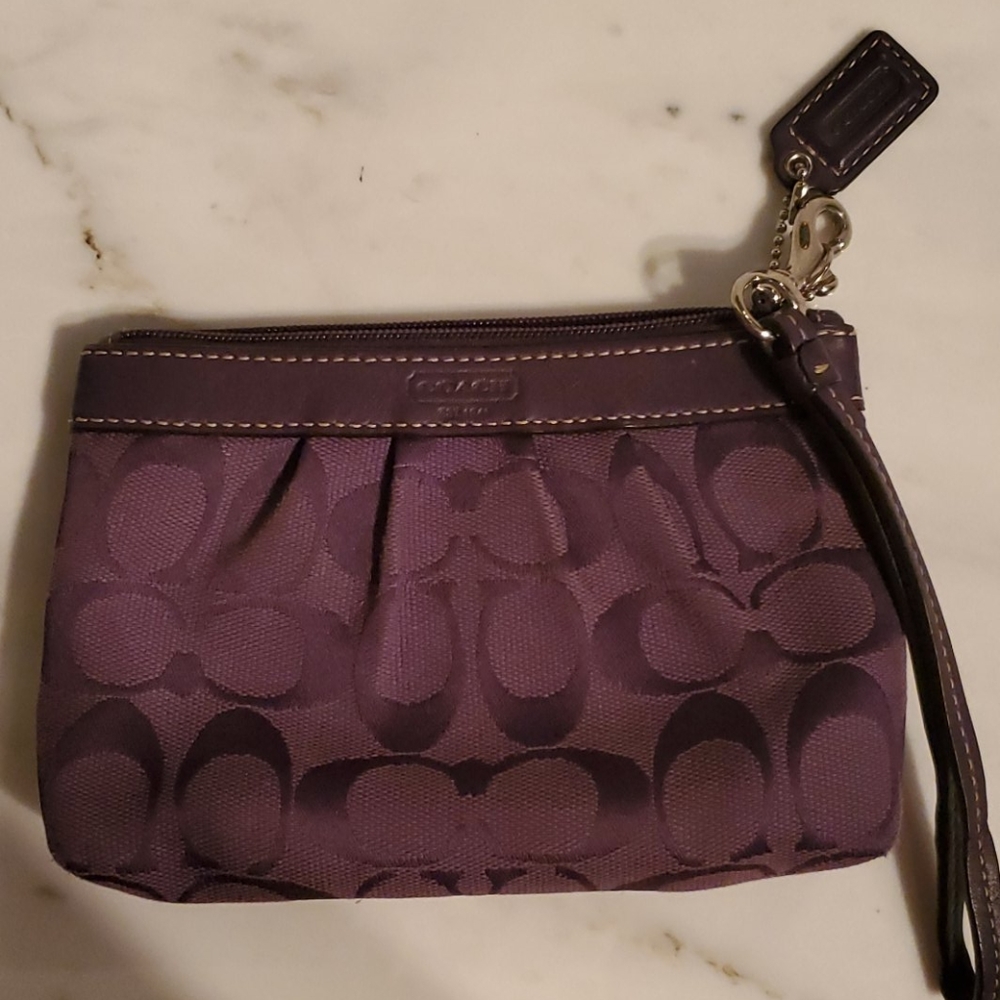 Coach wristlet